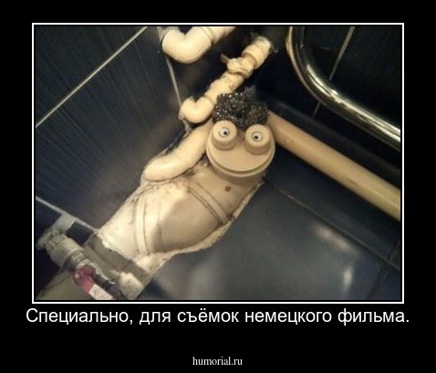 Специально, для съёмок немецкого фильма.