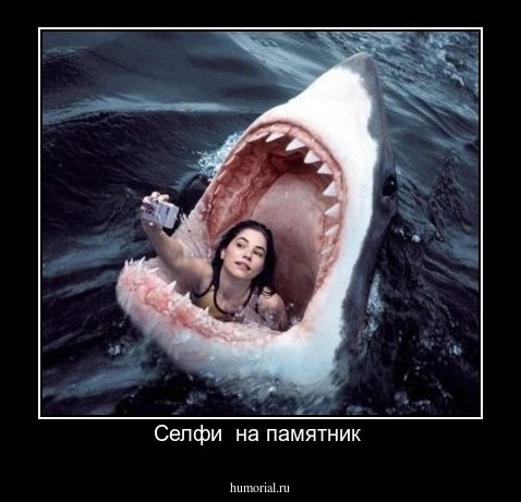 Селфи  на памятник 