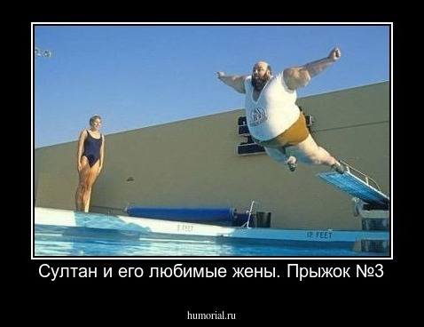 Султан и его любимые жены. Прыжок №3