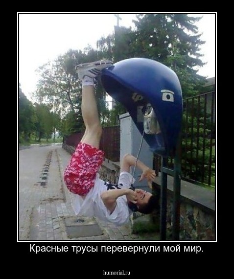 Красные трусы перевернули мой мир.