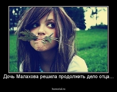 Дочь Малахова решила продолжить дело отца...