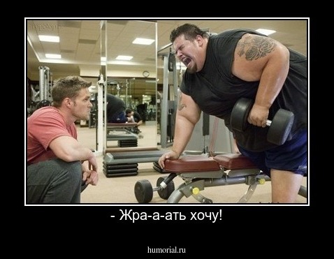 - Жра-а-ать хочу!
