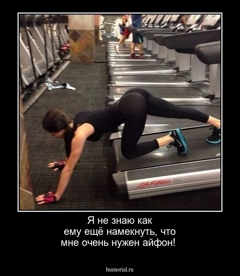 Я не знаю как ему ещё намекнуть, что мне очень нужен айфон!