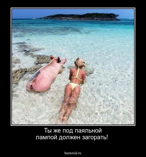 Ты же под паяльной лампой должен загорать!