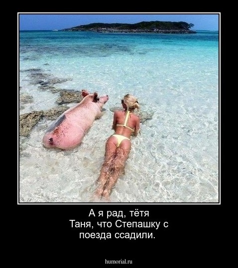 А я рад, тётя Таня, что Степашку с поезда ссадили.