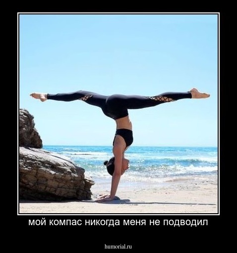 мой компас никогда меня не подводил