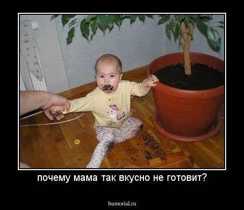 почему мама так вкусно не готовит?