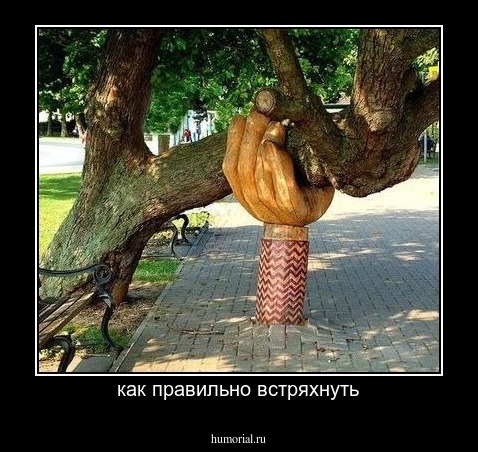 как правильно встряхнуть