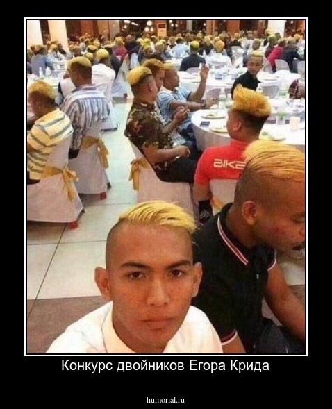 Конкурс двойников Егора Крида