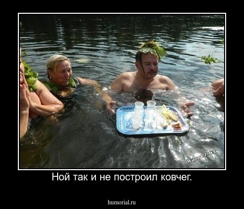 Ной так и не построил ковчег.