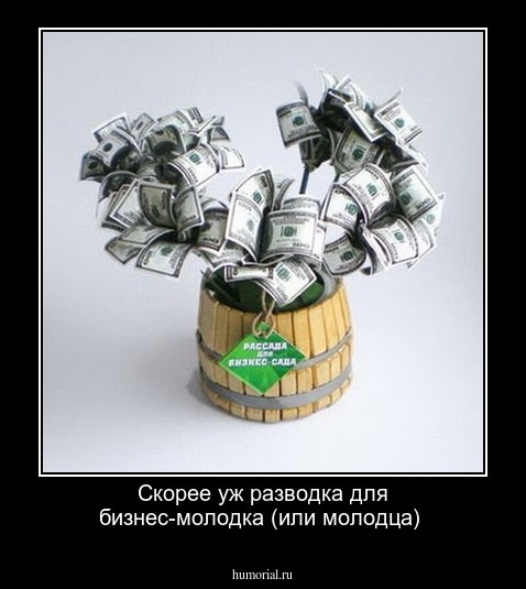 Скорее уж разводка для бизнес-молодка (или молодца)