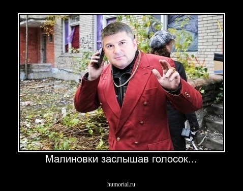 Малиновки заслышав голосок...
