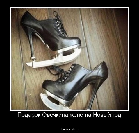 Подарок Овечкина жене на Новый год