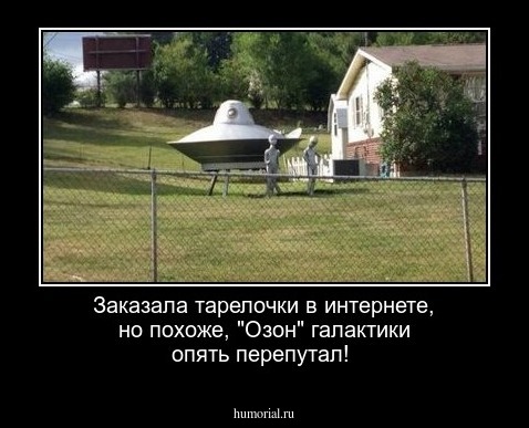Заказала тарелочки в интернете, но похоже,  "Озон" галактики опять перепутал! 