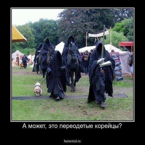 А может, это переодетые корейцы?
