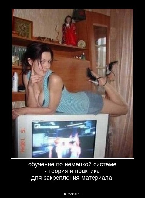обучение по немецкой системе - теория и практика для закрепления материала