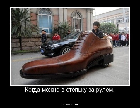 Когда можно в стельку за рулем.