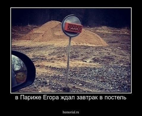 в Париже Егора ждал завтрак в постель