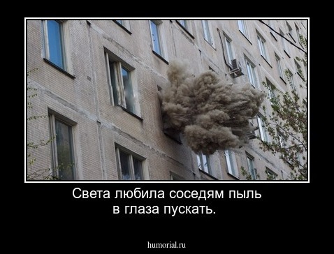 Света любила соседям пыль в глаза пускать.