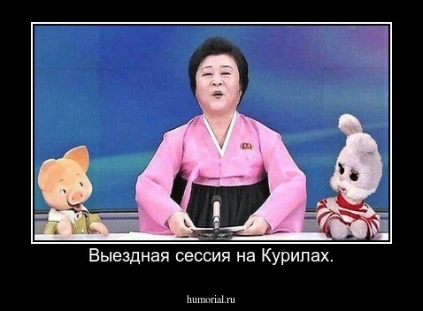 Выездная сессия на Курилах.