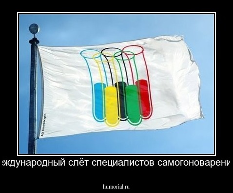 Международный слёт специалистов самогоноварения.