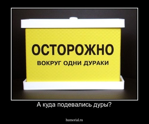 А куда подевались дуры?