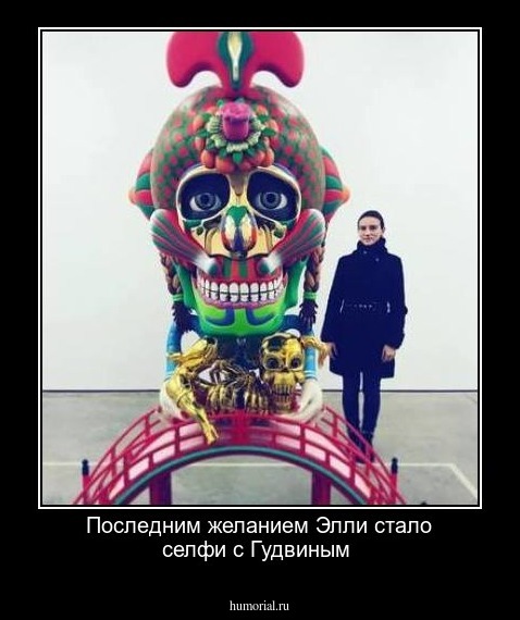 Последним желанием Элли стало селфи с Гудвиным