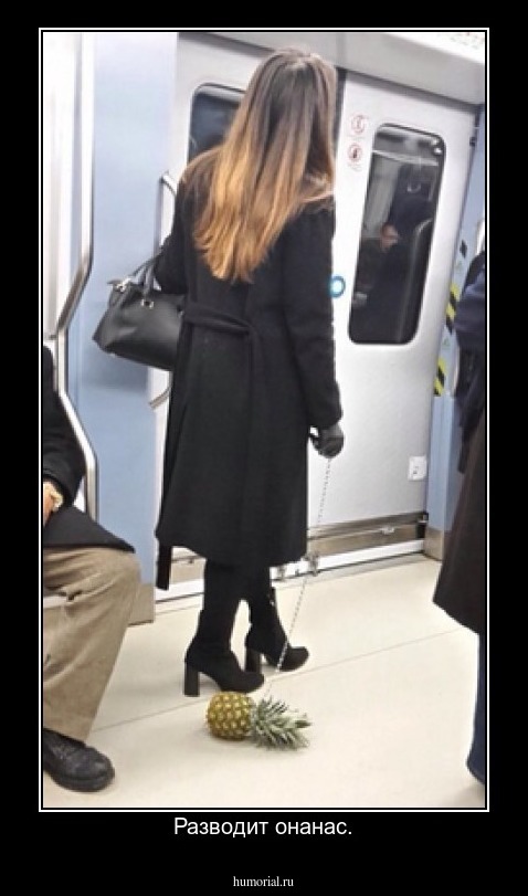 Разводит онанас.