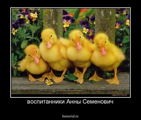 воспитанники Анны Семенович