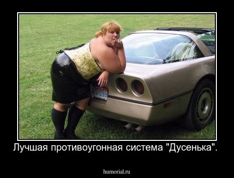 Лучшая противоугонная система "Дусенька".