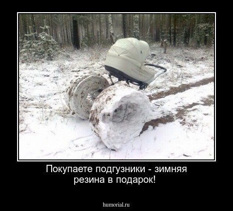 Покупаете подгузники - зимняя резина в подарок!