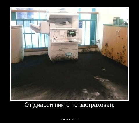 От диареи никто не застрахован.