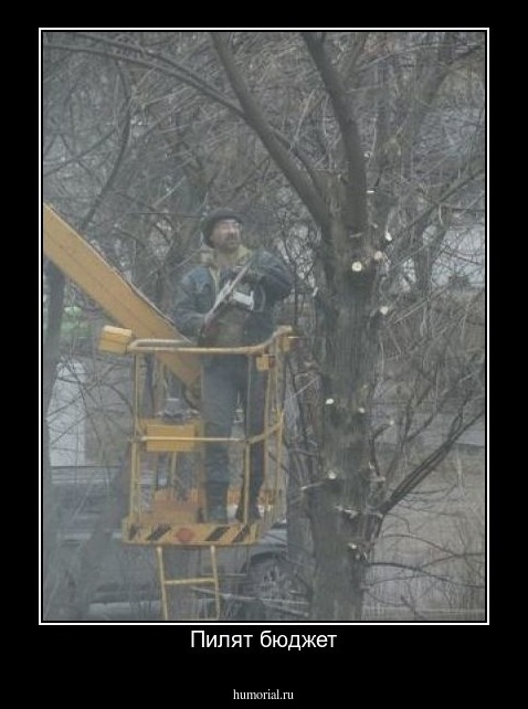 Пилят бюджет