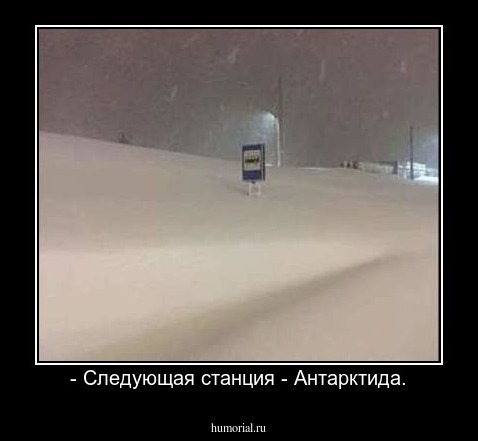 - Следующая станция - Антарктида.