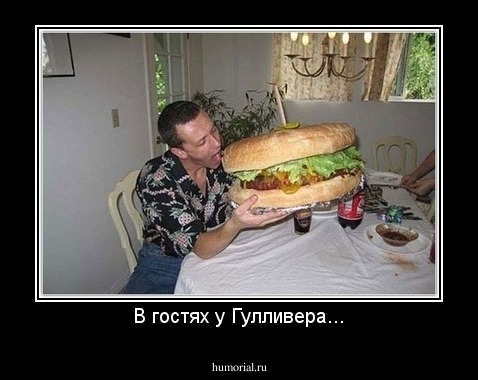 В гостях у Гулливера...