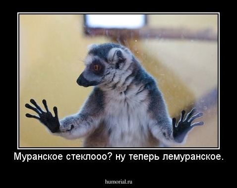 Муранское стеклооо? ну теперь лемуранское.