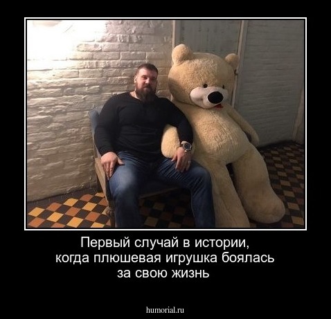 Первый случай в истории, когда плюшевая игрушка боялась за свою жизнь