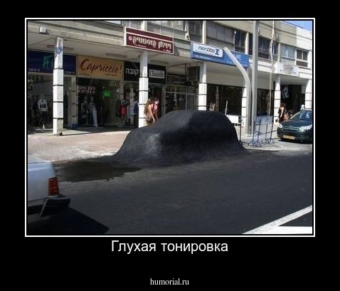 Глухая тонировка