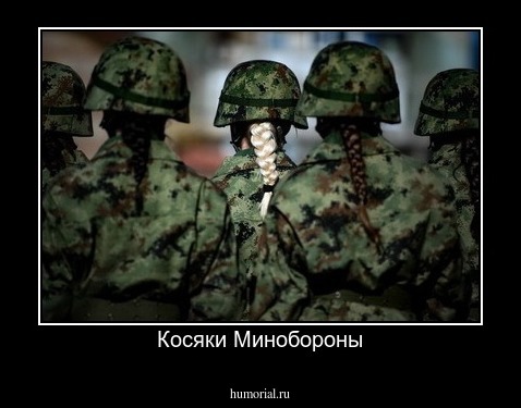 Косяки Минобороны