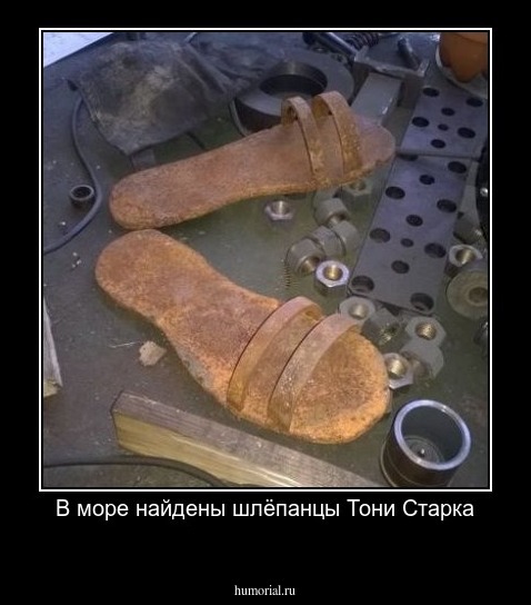В море найдены шлёпанцы Тони Старка

