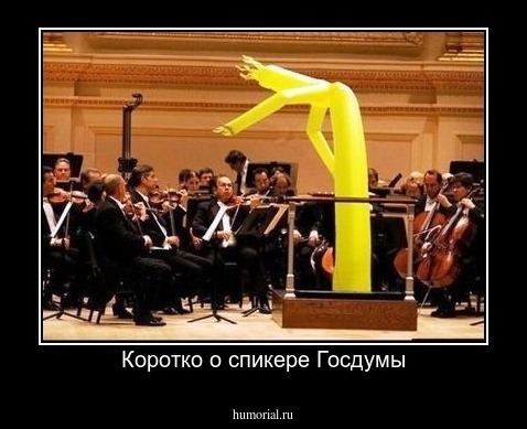 Коротко о спикере Госдумы
