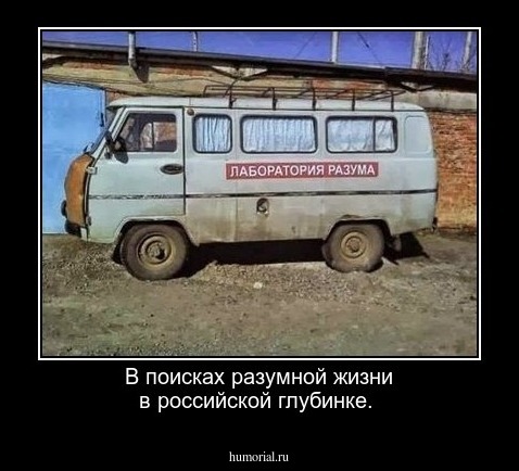 В поисках разумной жизни в российской глубинке.