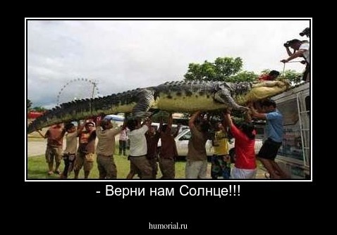 - Верни нам Солнце!!!