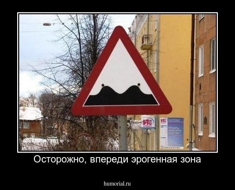 Осторожно, впереди эрогенная зона