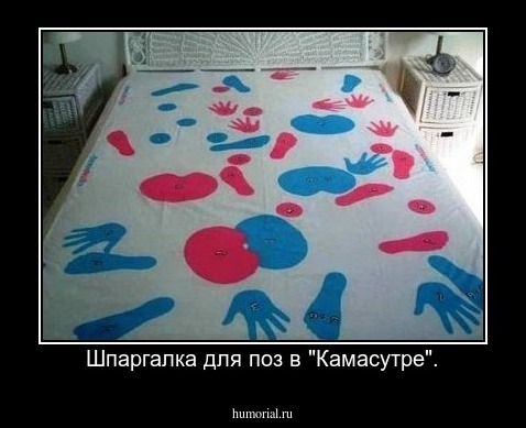 Шпаргалка для поз в "Камасутре".