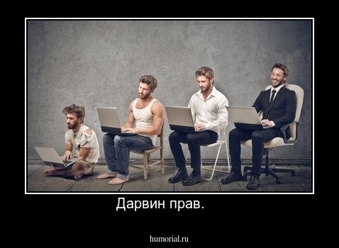 Дарвин прав.    