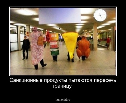 Санкционные продукты пытаются пересечь границу
