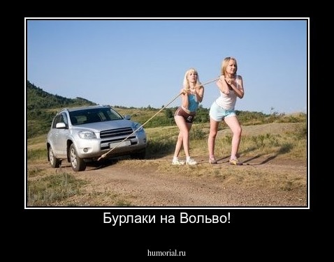 Бурлаки на Вольво!