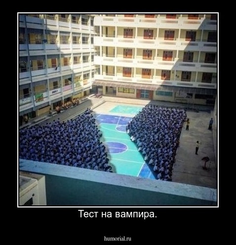 Тест на вампира.
