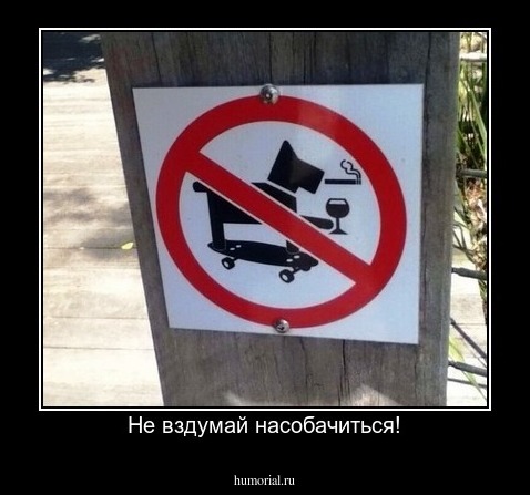 Не вздумай насобачиться!
